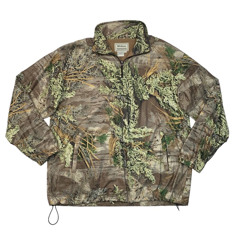 Vintage McAlister Jacket Mens 2XL Camo Advantage‎ Max-1 Outdoor Hunting Fishing